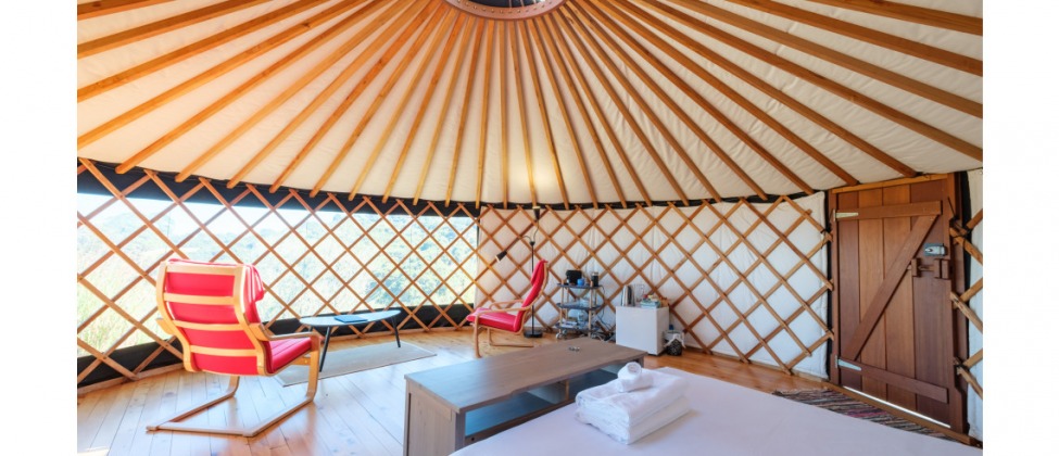 Awaawa Yurts - Rangi Yurt | Logo | Waiheke.co.nz