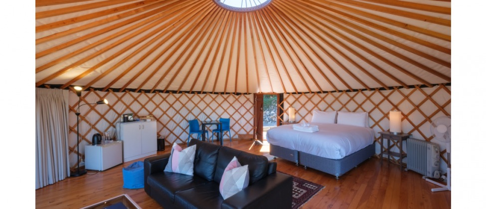 Awaawa Yurts - Tane Yurt | Logo | Waiheke.co.nz