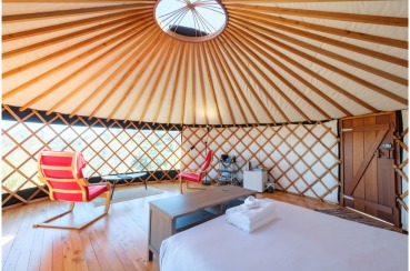 Awaawa Yurts - Rangi Yurt | Waiheke.co.nz